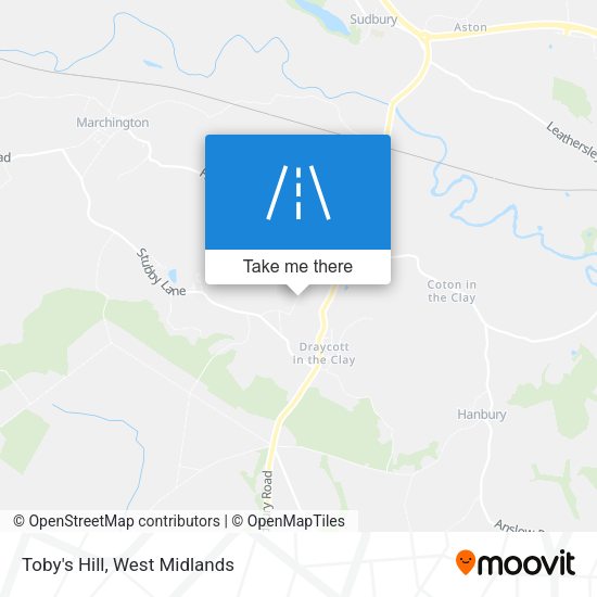 Toby's Hill map