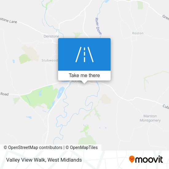 Valley View Walk map