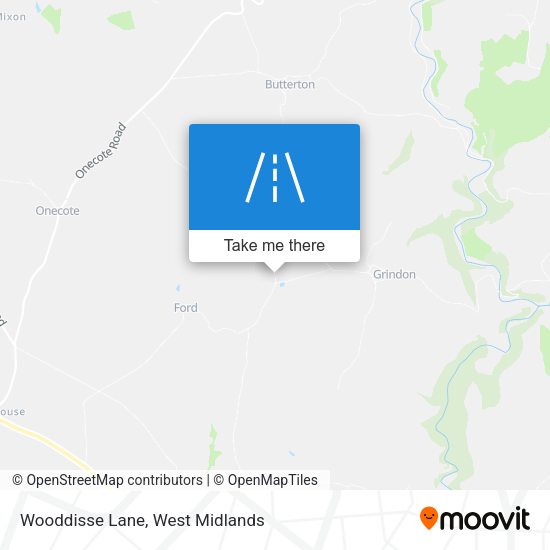 Wooddisse Lane map