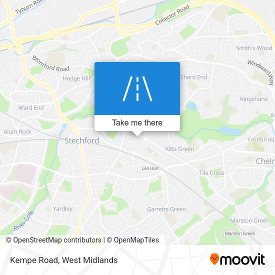 Kempe Road map