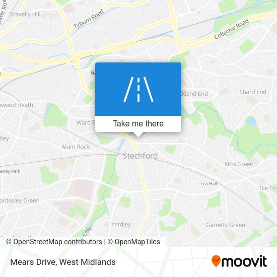 Mears Drive map