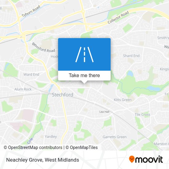 Neachley Grove map