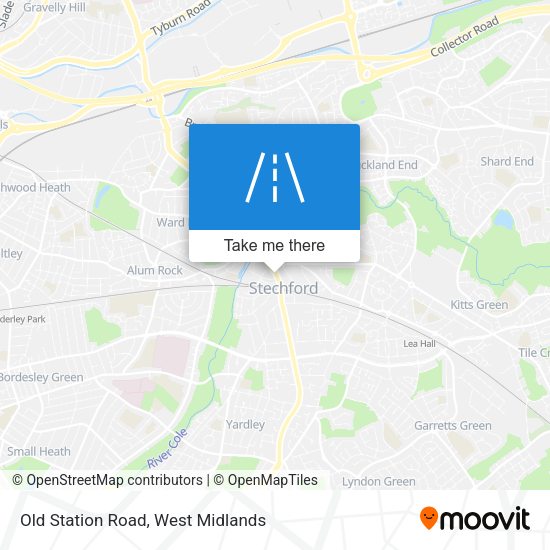 Old Station Road map