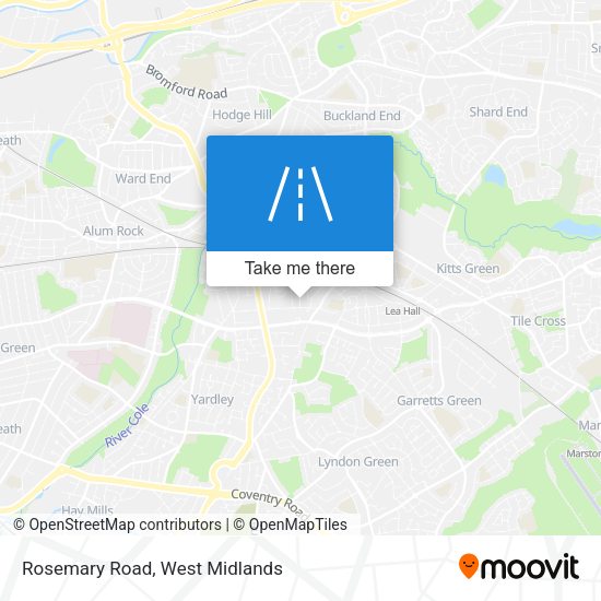 Rosemary Road map