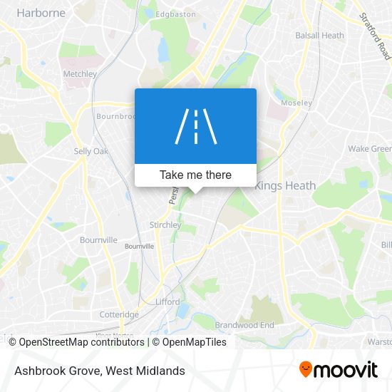 Ashbrook Grove map