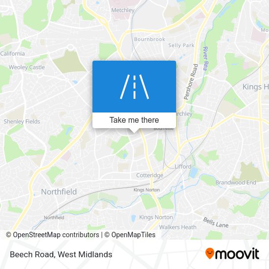 Beech Road map