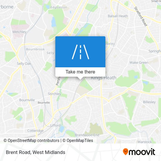 Brent Road map