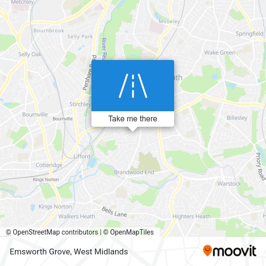 Emsworth Grove map