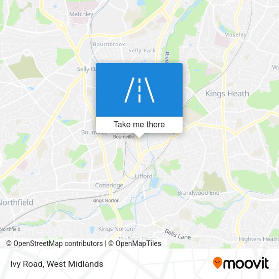 Ivy Road map