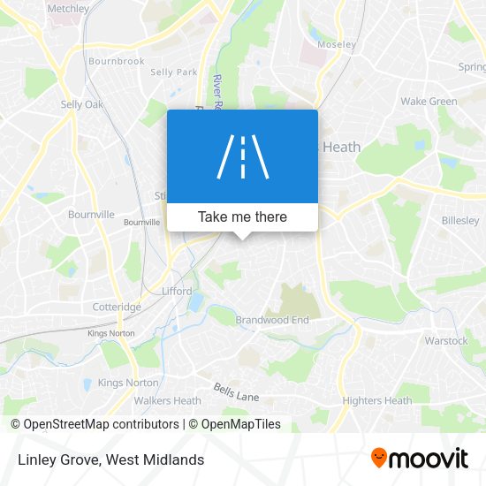Linley Grove map