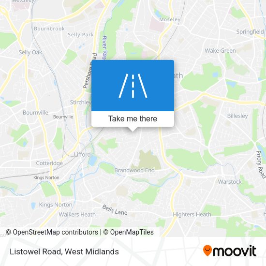 Listowel Road map