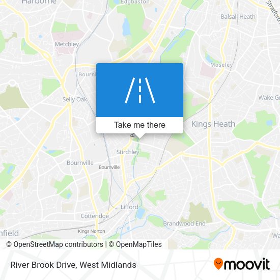 River Brook Drive map