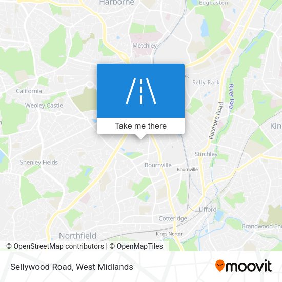Sellywood Road map