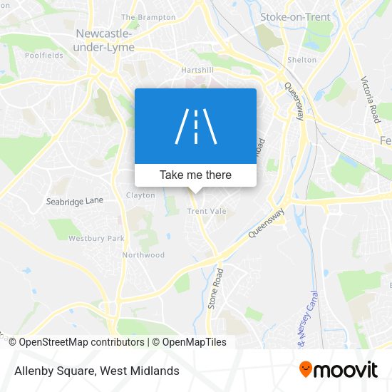 Allenby Square map