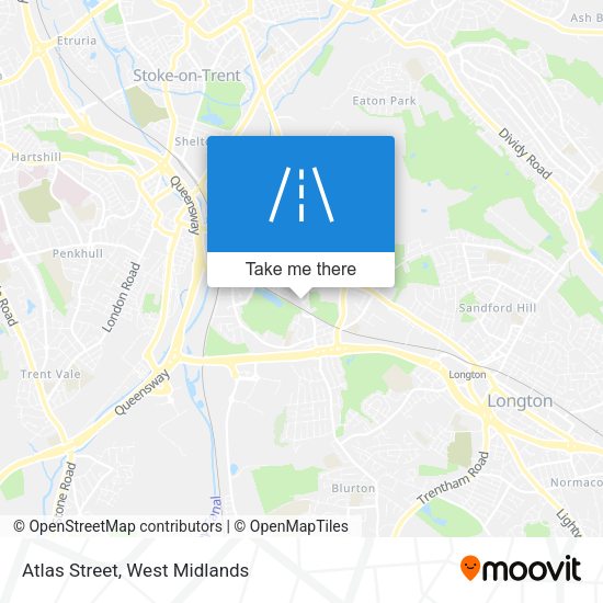 Atlas Street map