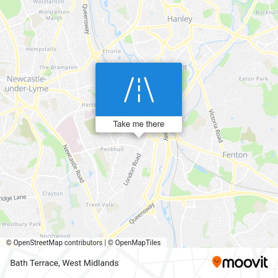 Bath Terrace map