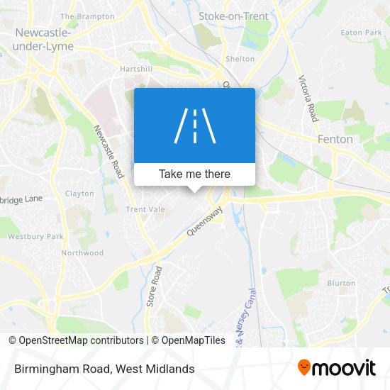 Birmingham Road map