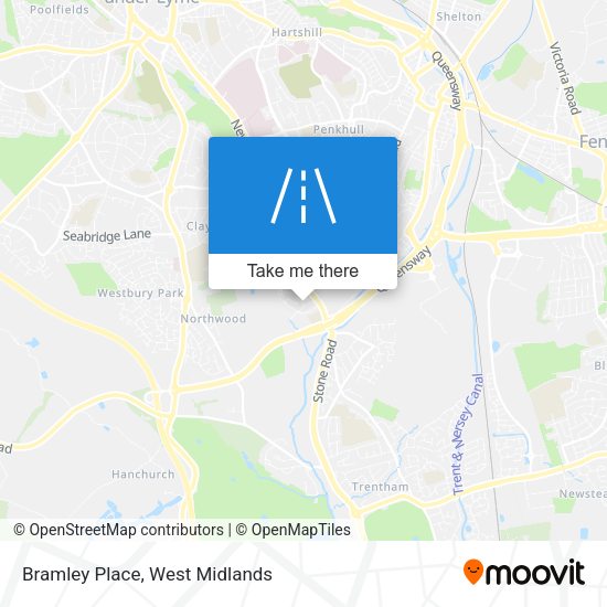 Bramley Place map