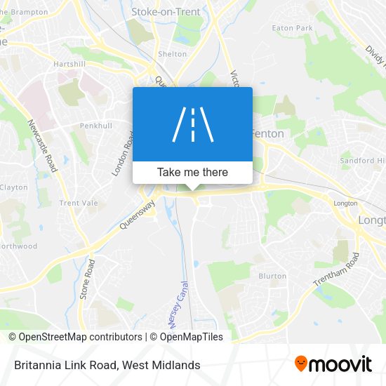 Britannia Link Road map