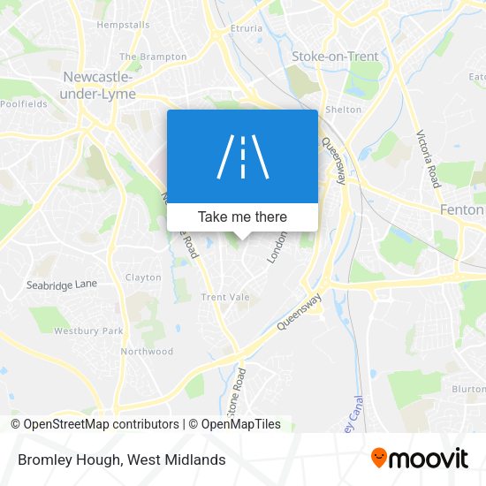 Bromley Hough map