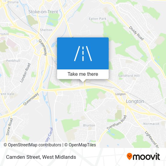 Camden Street map