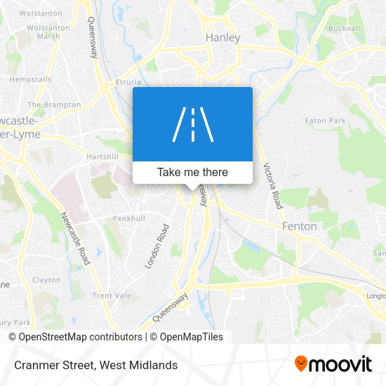 Cranmer Street map