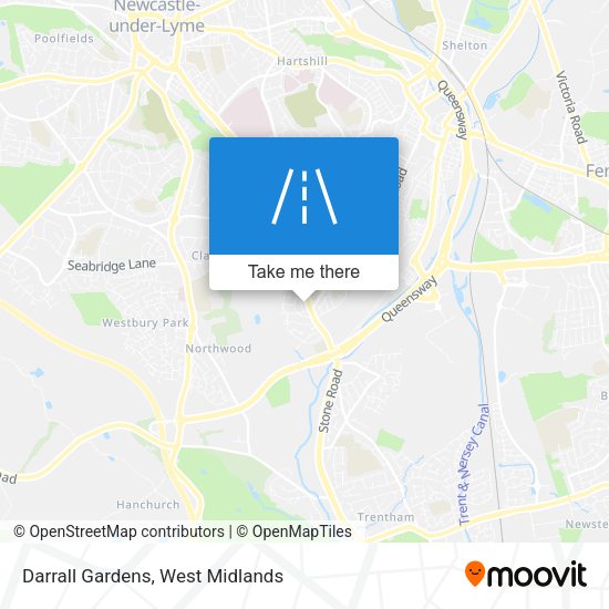 Darrall Gardens map