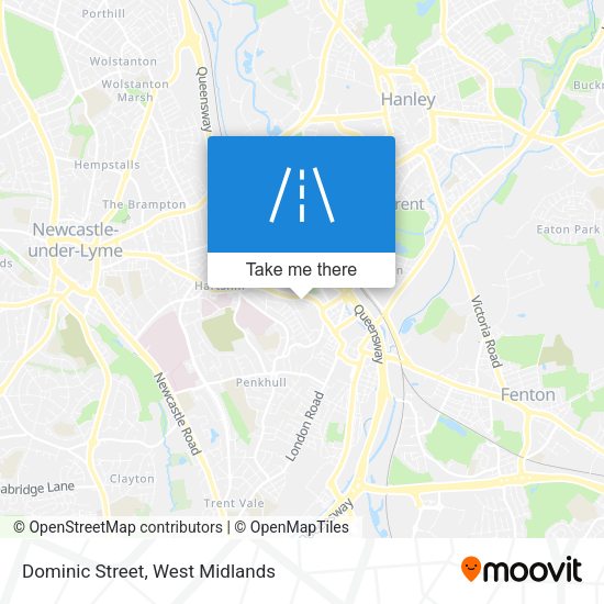 Dominic Street map