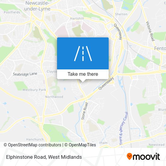 Elphinstone Road map