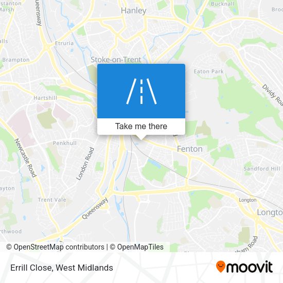 Errill Close map