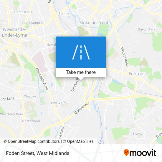 Foden Street map