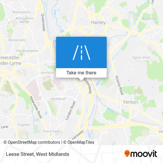 Leese Street map