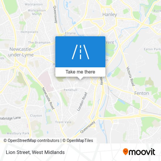 Lion Street map