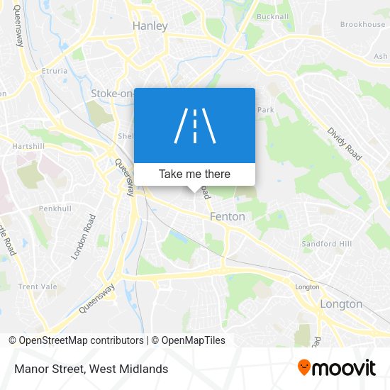 Manor Street map