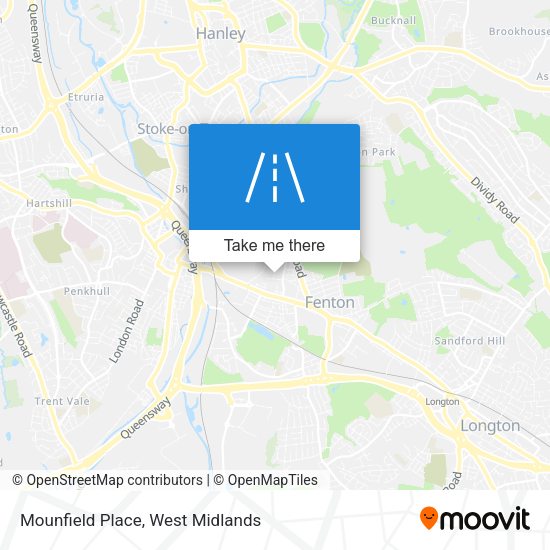 Mounfield Place map