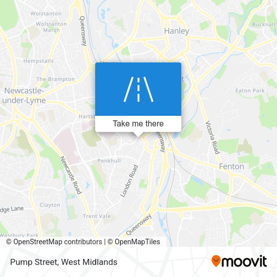 Pump Street map