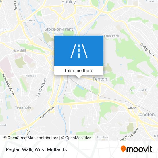 Raglan Walk map