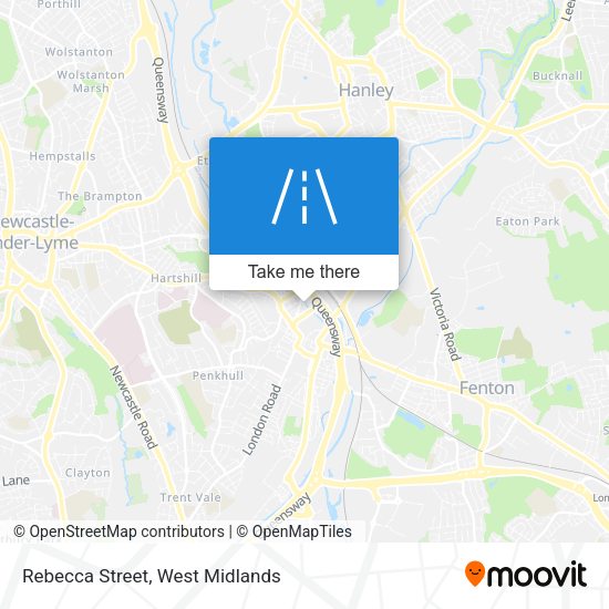 Rebecca Street map