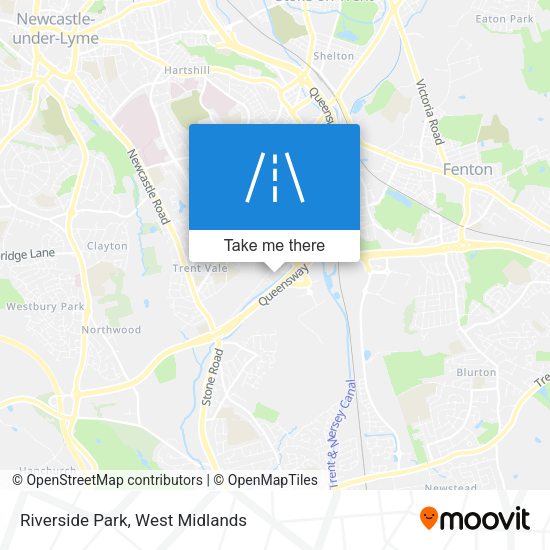 Riverside Park map