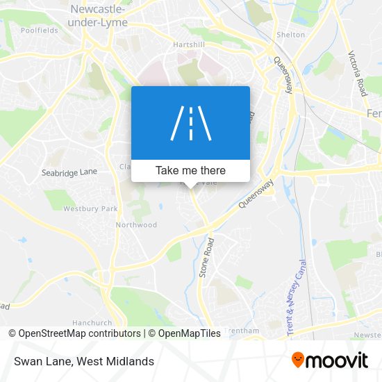 Swan Lane map