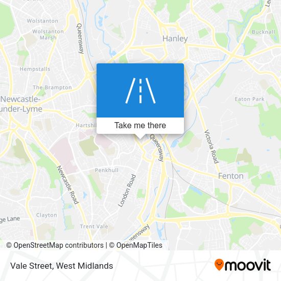 Vale Street map