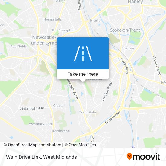 Wain Drive Link map