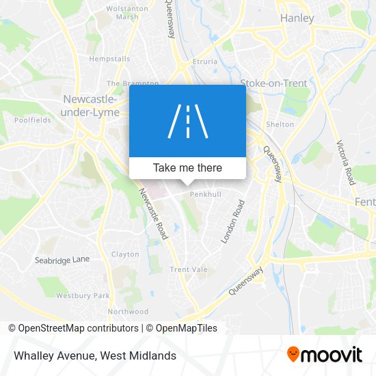 Whalley Avenue map