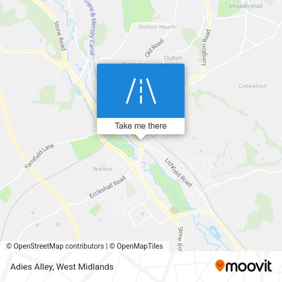Adies Alley map