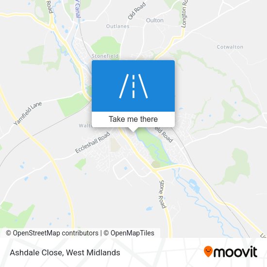 Ashdale Close map
