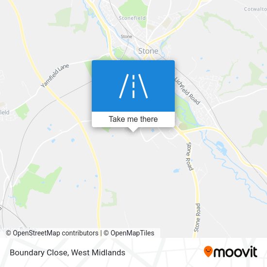 Boundary Close map
