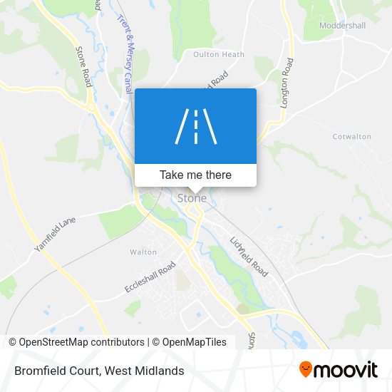 Bromfield Court map