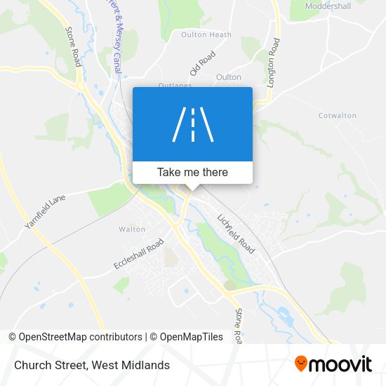Church Street map