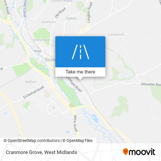 Cranmore Grove map