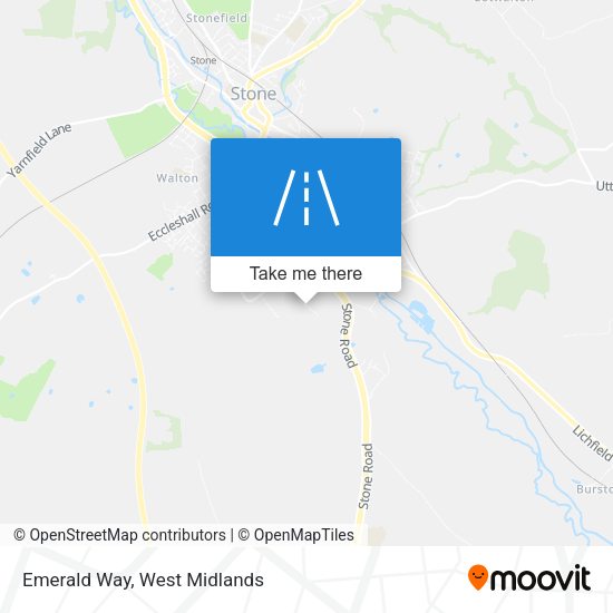 Emerald Way map